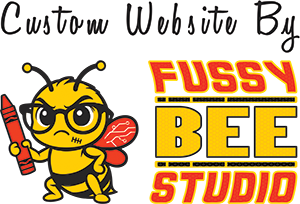 Custom website by Fussy Bee Studio